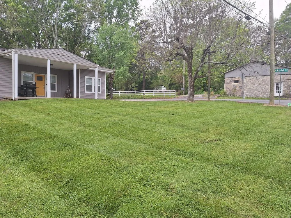 Expert landscape installation with custom design in Ringgold, GA by Kittle Farm Landscaping Services