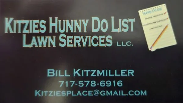 Kitzies Hunny Do List Lawn Services Logo