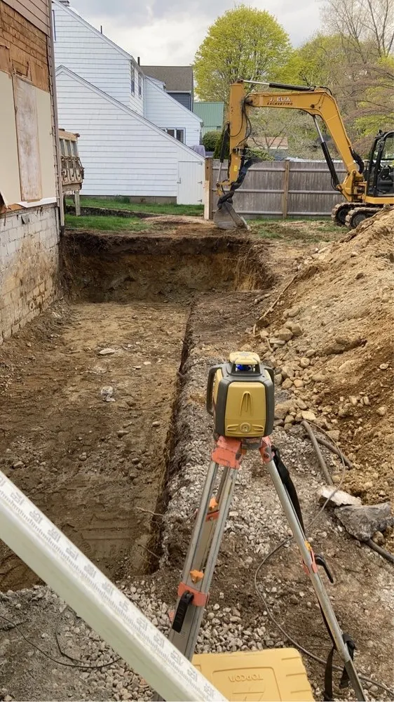 Reliable yard cleanup service for homes in Wilmington, MA by KJ Ackerley Excavating