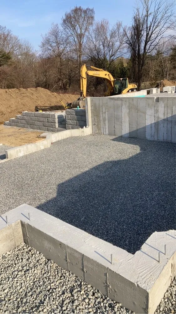 Local garden landscaping with custom design across Wilmington, MA - KJ Ackerley Excavating