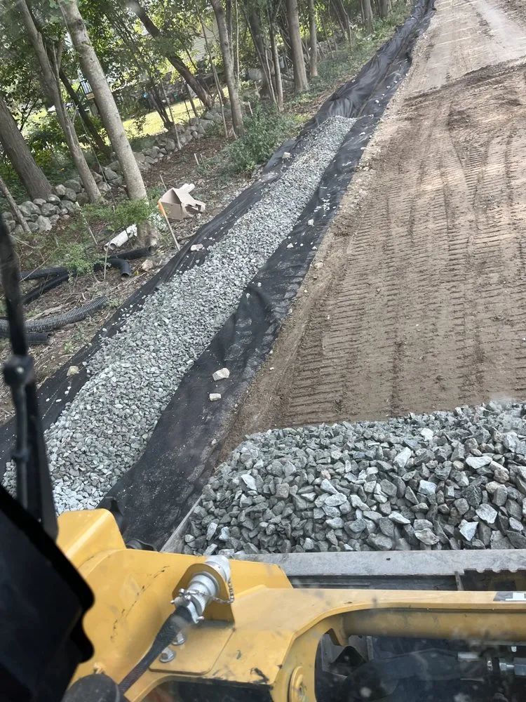 Custom landscaping services near you in Wilmington, MA by KJ Ackerley Excavating