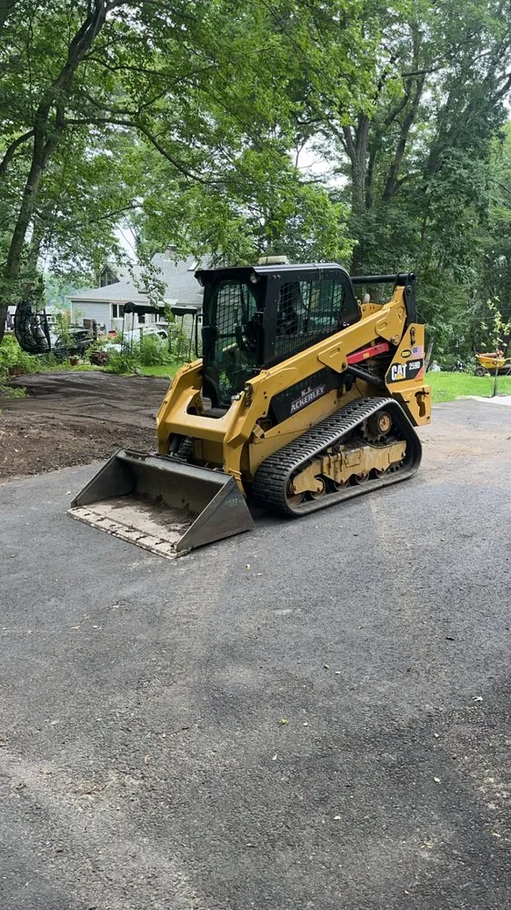Custom landscape installation for residential properties across Wilmington, MA - KJ Ackerley Excavating