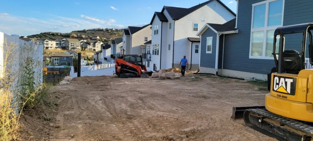 Affordable landscape installation with custom design in Layton, UT by KJ Excavation & Landscaping
