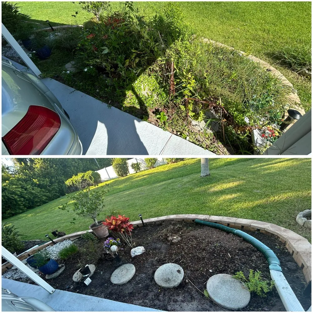 Reliable lawn mowing service in Fort Pierce, FL by KJ Landscaping