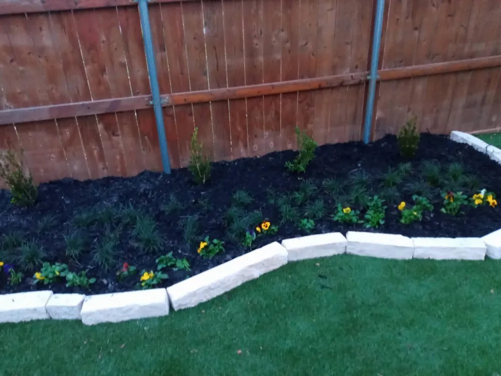 Reliable garden landscaping for residential properties in Dallas, TX by Kjs Lawn Service