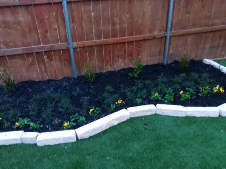 Custom landscape design in Dallas, TX by Kjs Lawn Service