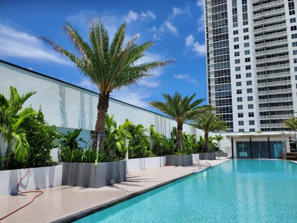 Trusted lawn mowing service in West Palm Beach, FL by k&K Construction and Landscape Service