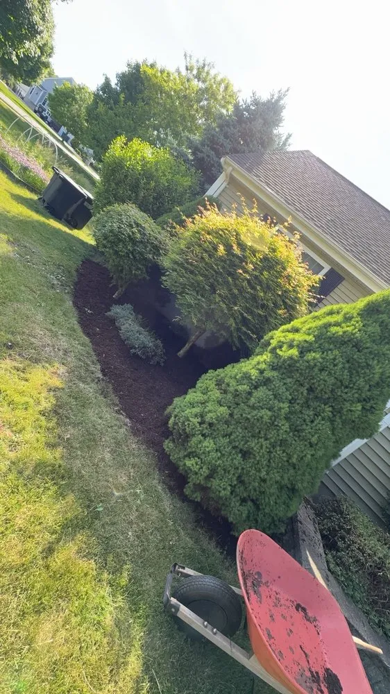 Trusted lawn care service for residential properties in North Attleborough, MA by K&K landscaping