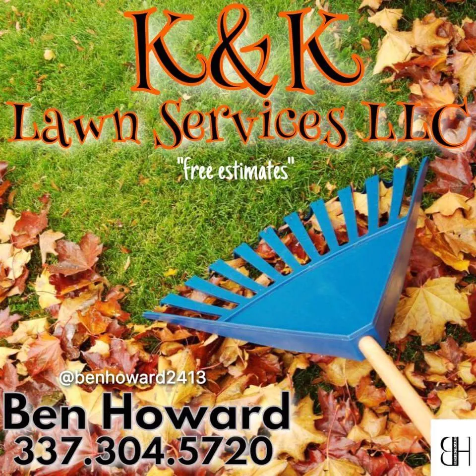 Expert landscape design in Iowa, LA by K&K Lawn Service