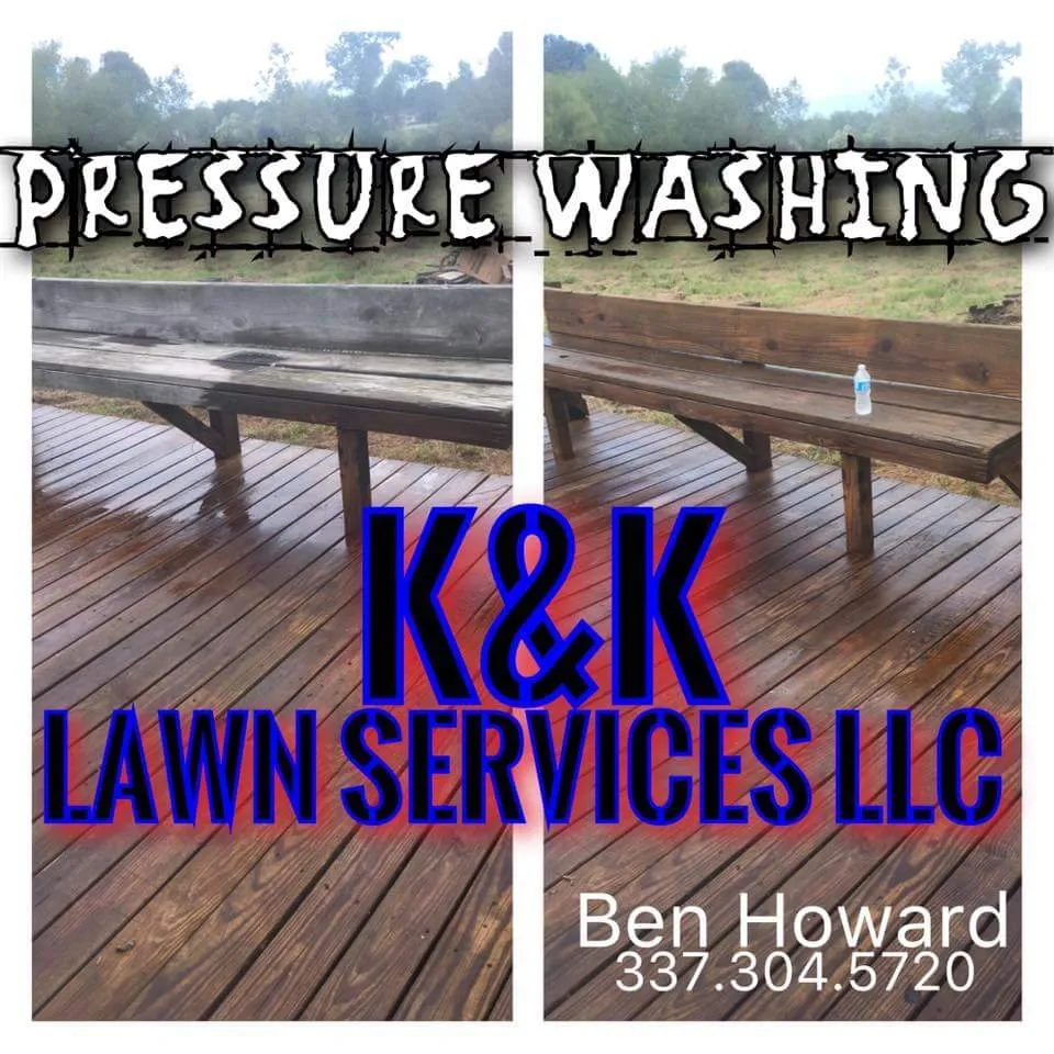 Local garden landscaping for year-round maintenance in Iowa, LA by K&K Lawn Service