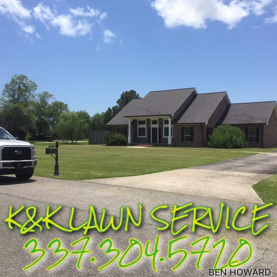 Trusted outdoor landscaping experts serving Iowa, LA - K&K Lawn Service