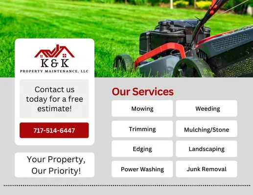 K&K Property Maintenance Logo