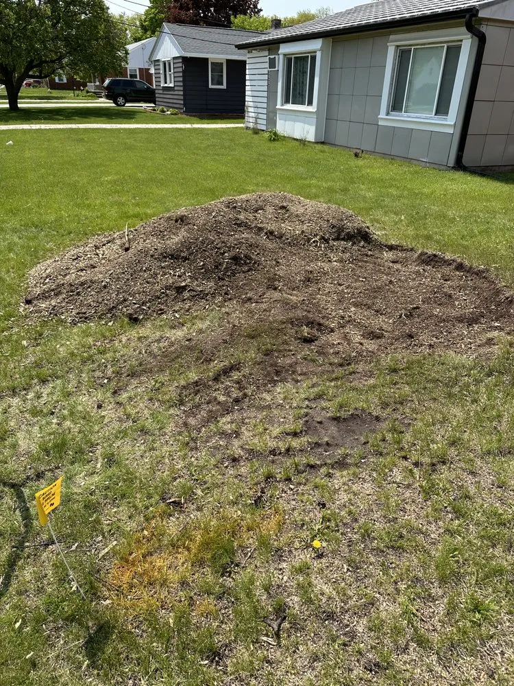 Top-rated garden landscaping in Green Bay, WI by K&K Stump Removal