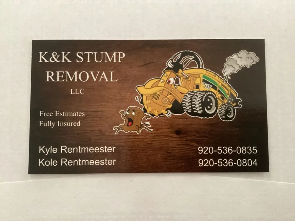 Professional outdoor landscaping with custom design across Green Bay, WI - K&K Stump Removal