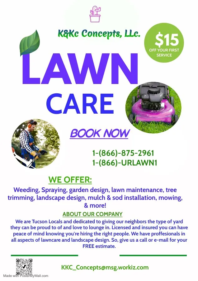 Top-rated landscaping services experts serving Vail, AZ - K&KC Concepts