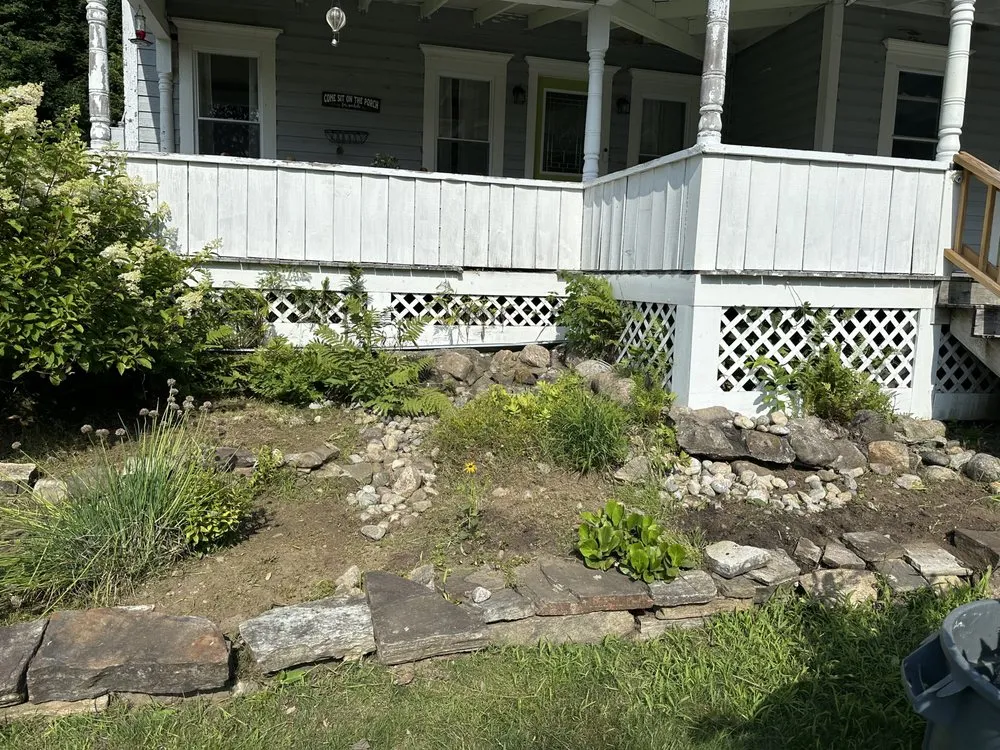 Professional landscaping services for year-round maintenance in Lake Luzerne, NY by KK&R Lawn Care