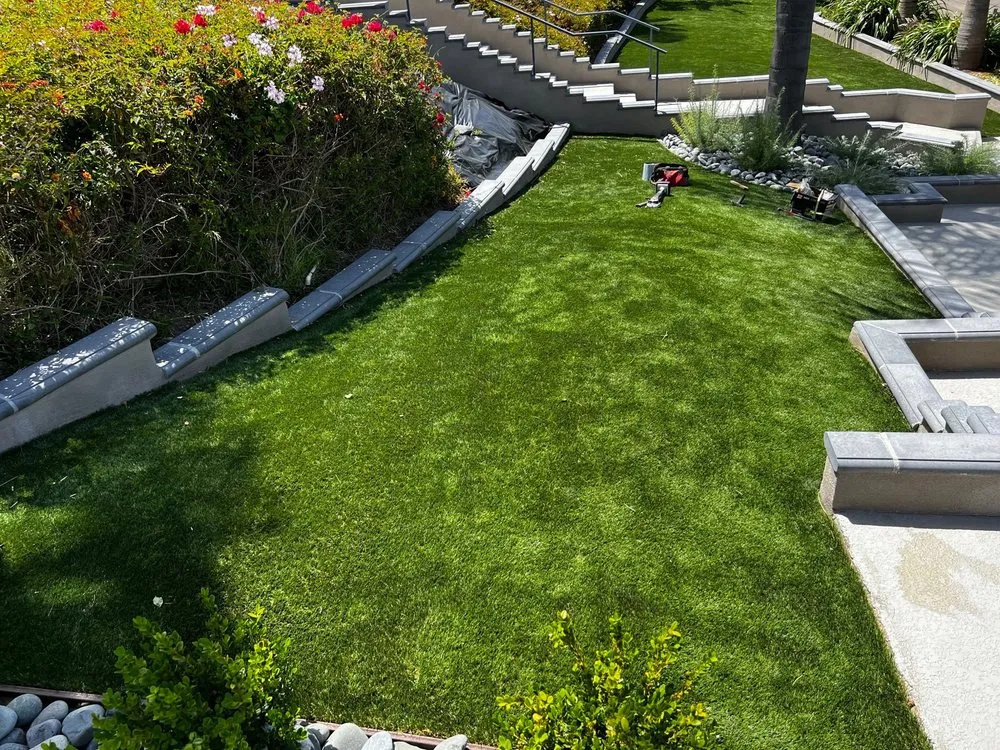 Custom landscape installation in Jamul, CA - KK's Yard Maintenance