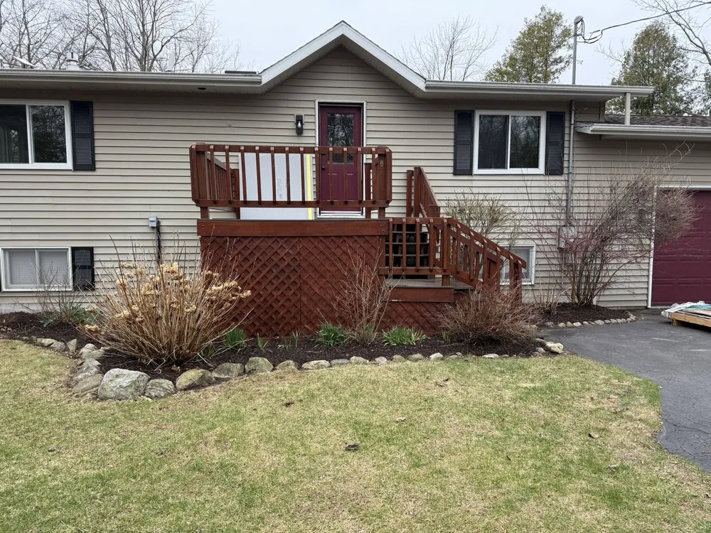 Professional landscape installation for outdoor upgrades in Kewaunee, WI by K&L Property Services