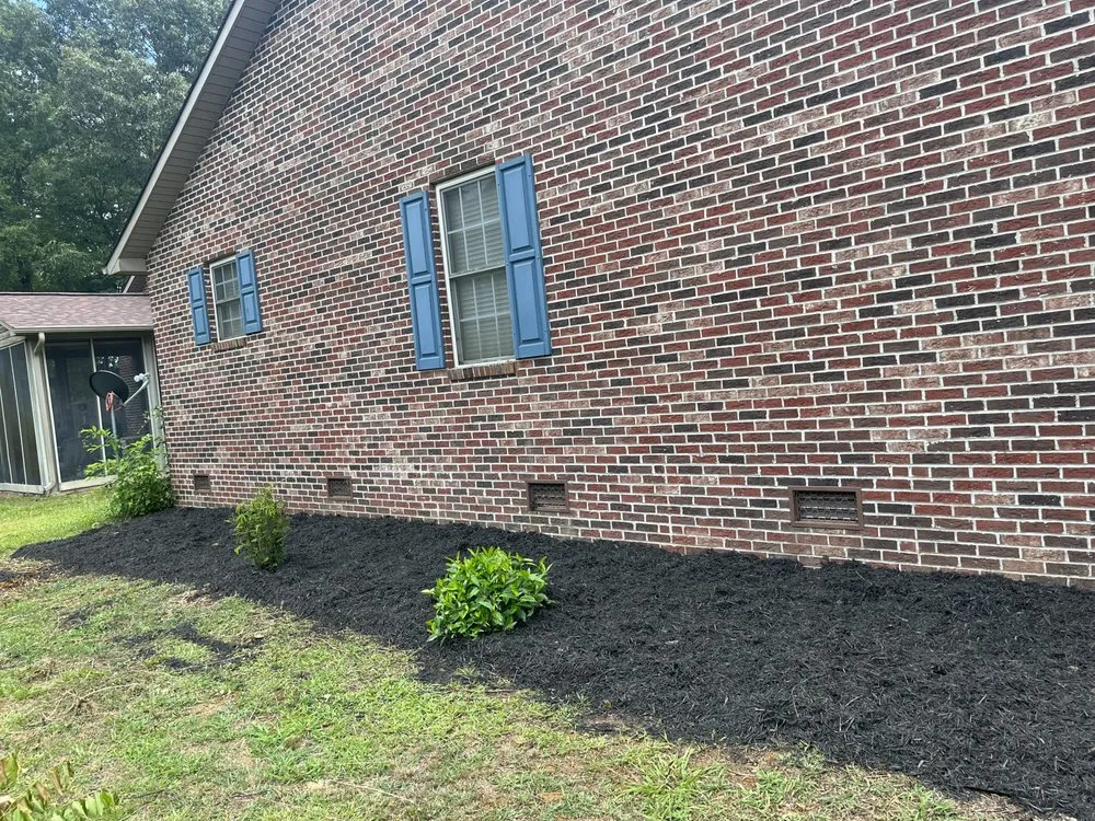 Affordable landscape installation in Lancaster, SC by KLA Lawn & Limb
