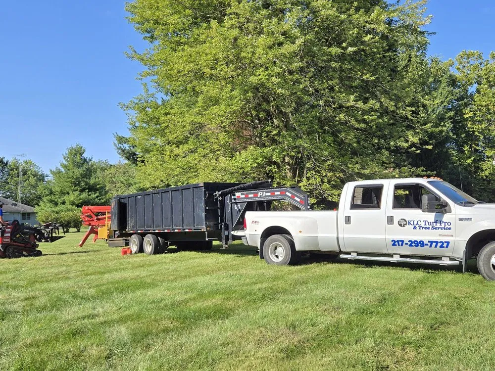 Custom residential landscaping in Sherman, IL by KLC Turf Pro & Tree Service