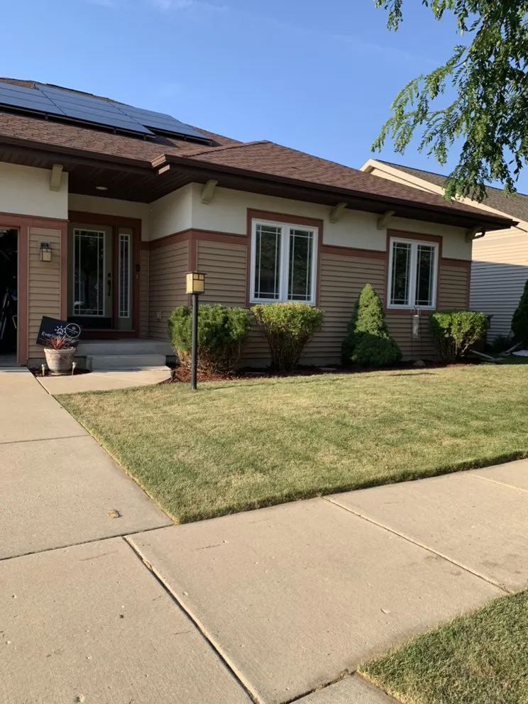 Affordable landscape installation in Madison, WI by Klean Cut Lawn Care Landscaping