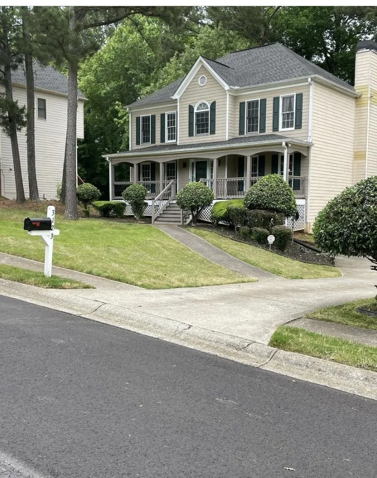 Local lawn mowing service for beautiful yards in Mableton, GA by Klean Cutz Landscape and Install