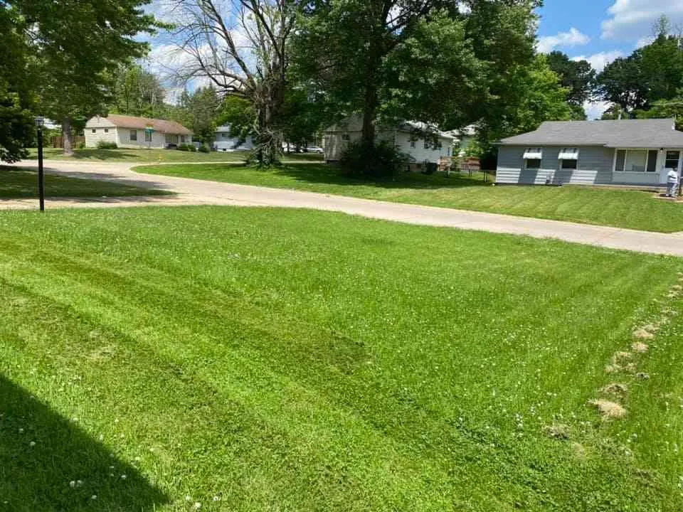 Professional outdoor landscaping for beautiful yards in East St Louis, IL by KleanKs Lawn Monsters