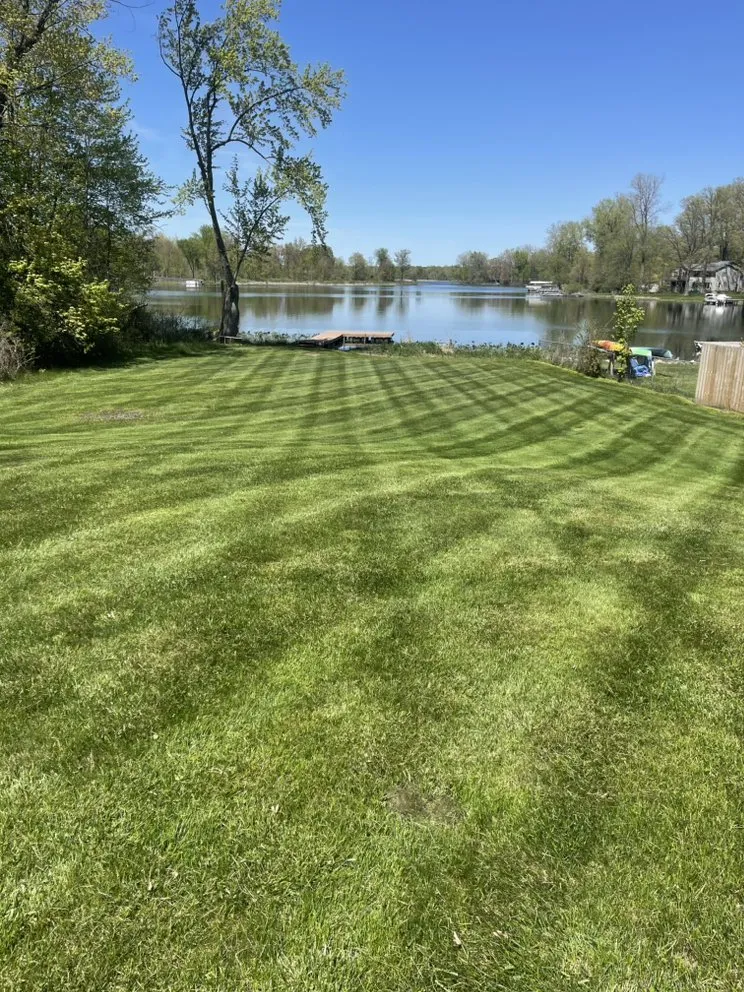 Expert garden landscaping for homes in Albion, MI by Kleen Greens