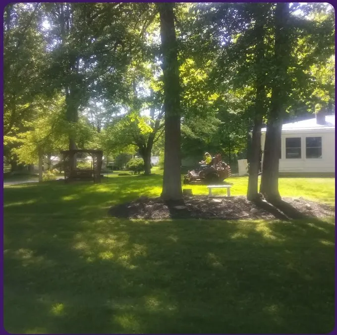 Affordable lawn mowing service for beautiful yards in Carlton, PA by Klein Lawn Care & Snow Plowing
