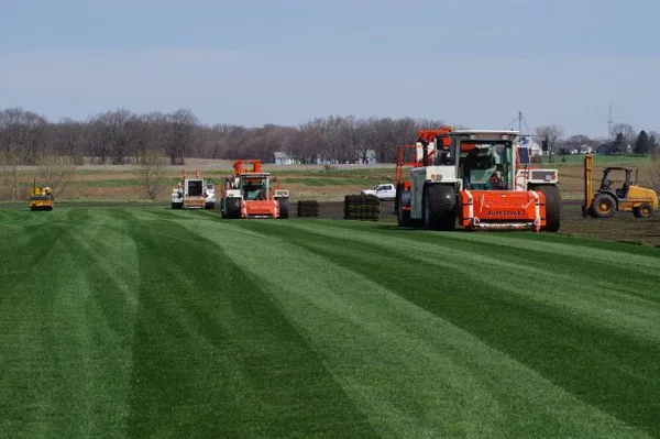Professional lawn mowing service in North Branch, MN - KLM Farms