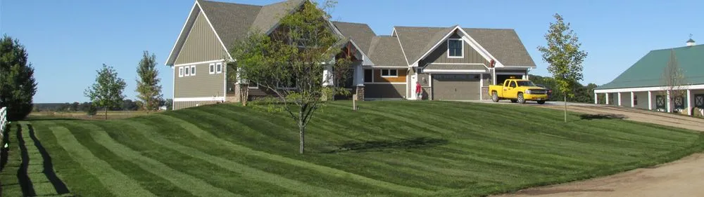 Professional yard maintenance near you in North Branch, MN by KLM Farms