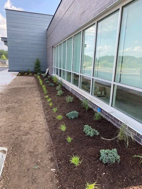 Custom garden landscaping with custom design across Armada, MI - KLM Landscape