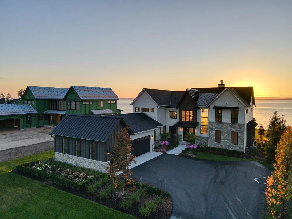 Custom garden landscaping in Armada, MI by KLM Landscape