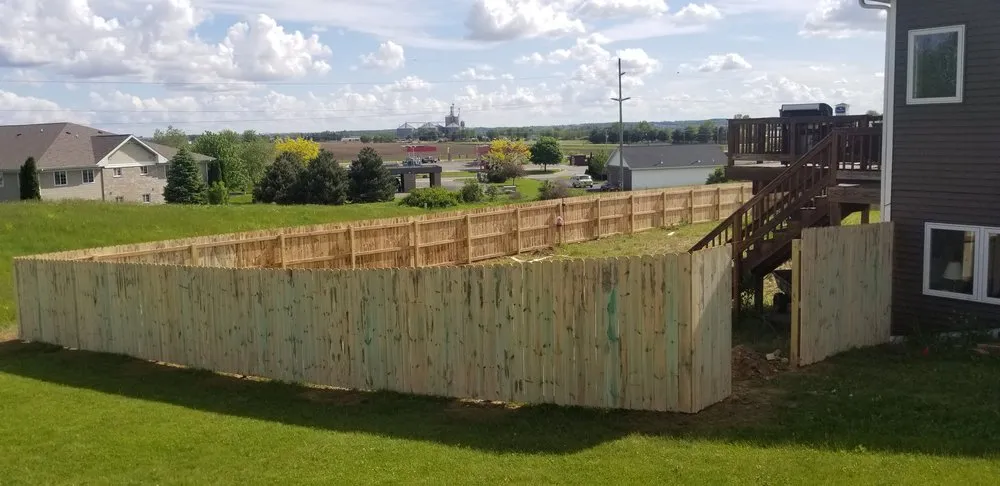 Top-rated yard cleanup service for residential properties in Janesville, WI by Klund Building & Grounds