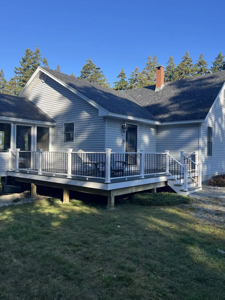 Custom garden landscaping near you across Steuben, ME - KM Construction