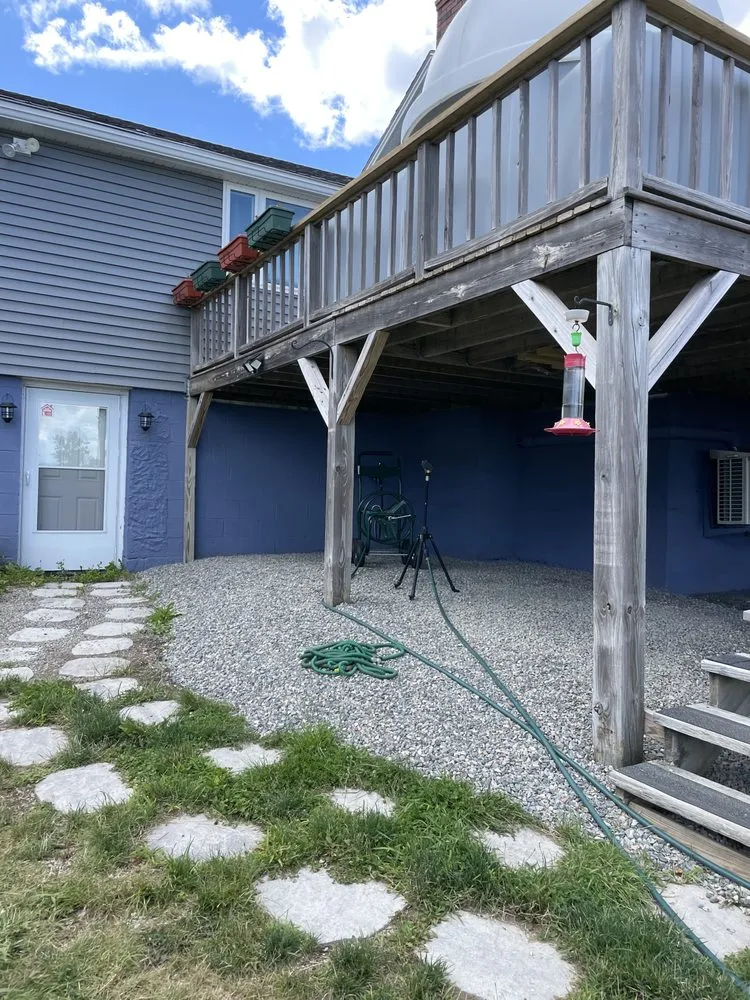 Custom outdoor landscaping experts serving Steuben, ME - KM Construction