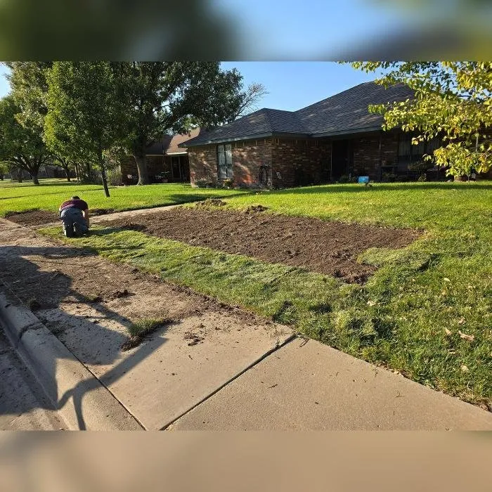 Affordable outdoor landscaping in Amarillo, TX by K&M Dynamics