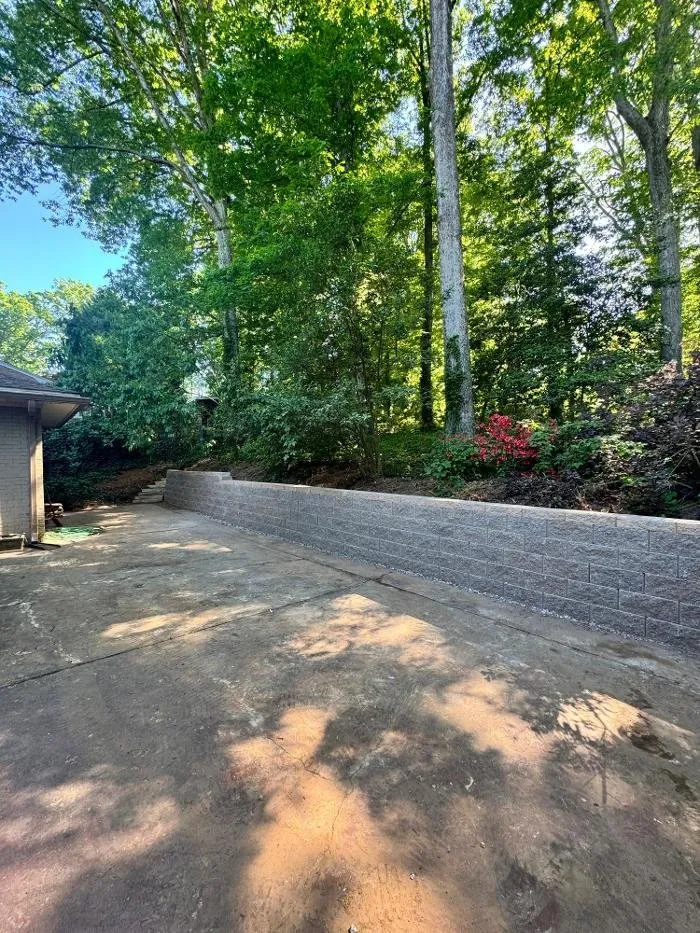 Local landscape installation in Travelers Rest, SC by K&M Excavating and Hardscape