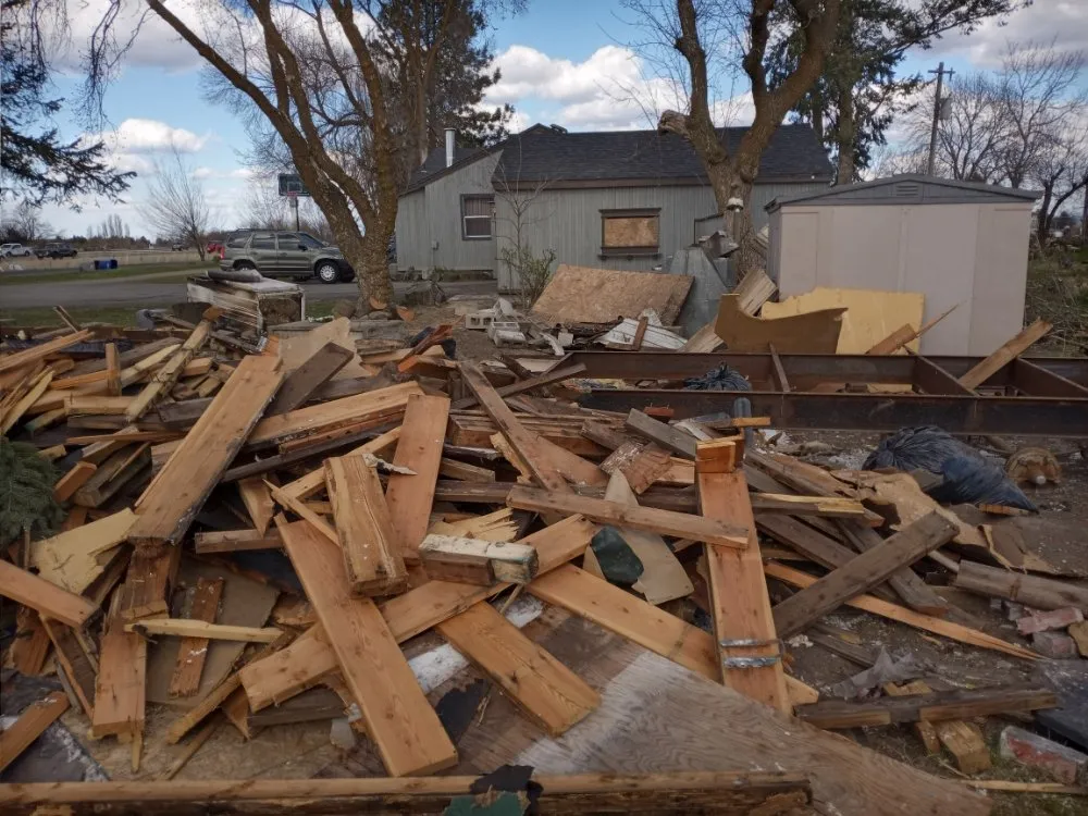 Professional garden landscaping with custom design in Spokane, WA by K&M Landscaping and hauling