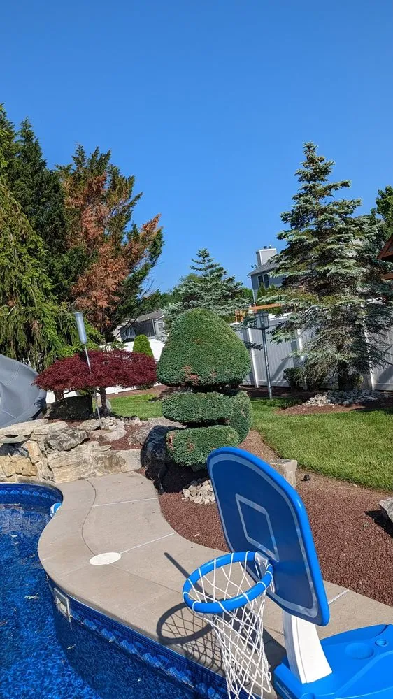 Custom yard maintenance for outdoor upgrades in Freehold, NJ by K&M Landscaping