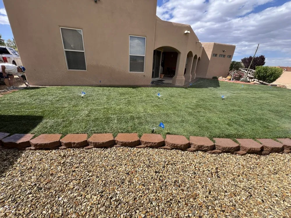 Professional lawn mowing service experts serving Albuquerque, NM - K&M Landscaping, LLC