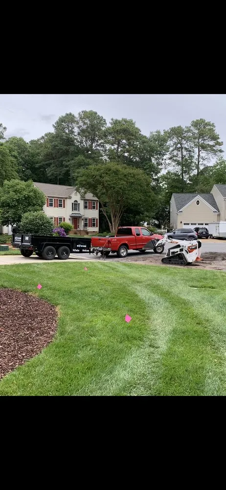 Local residential landscaping in Yorktown, VA by KM Lawn & Landscape