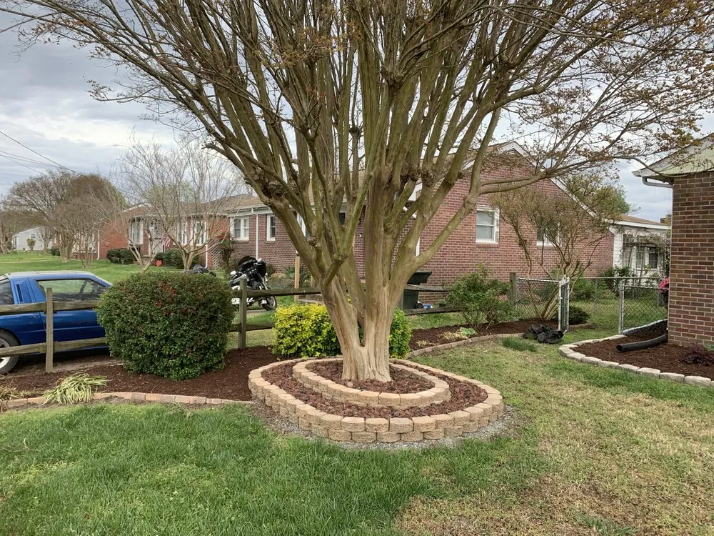 Affordable yard cleanup service with custom design across Yorktown, VA - KM Lawn & Landscape