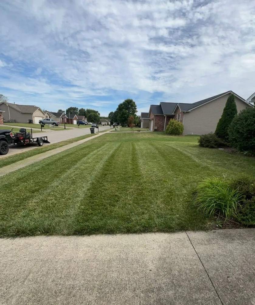 Expert lawn care service for beautiful yards in Memphis, IN by KM Lawncare