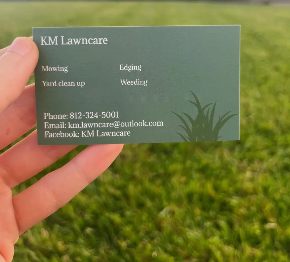 Custom yard maintenance with custom design across Memphis, IN - KM Lawncare