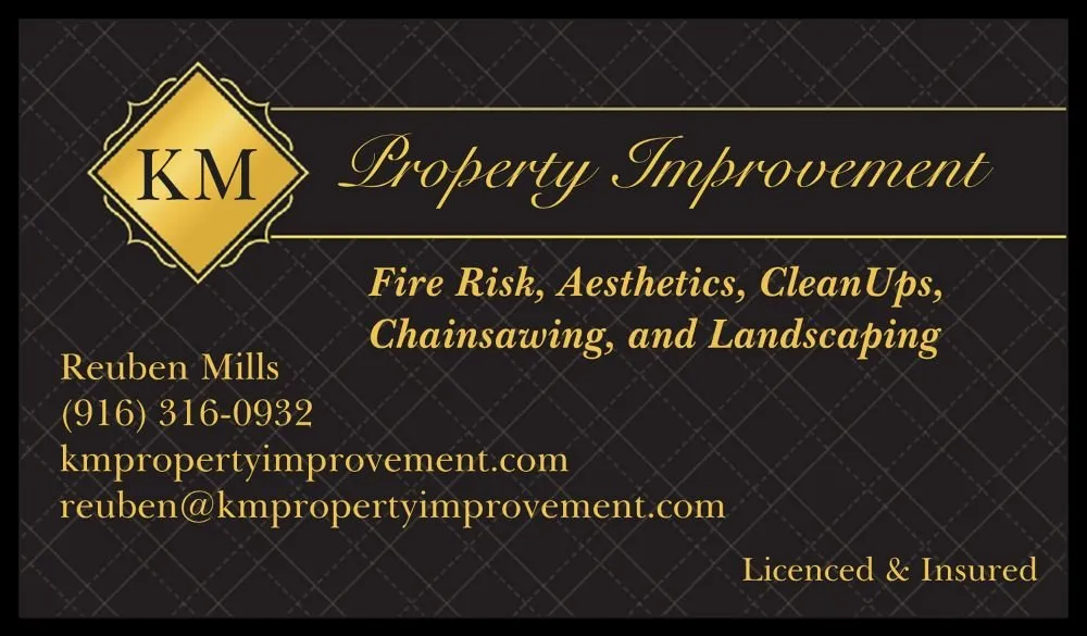 Professional outdoor landscaping in Auburn, CA by KM Property Improvement