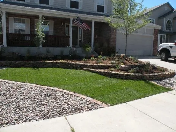 Top-rated garden landscaping near you in Colorado Springs, CO by KMD Concrete & Landscaping