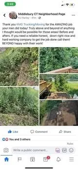 Affordable yard maintenance for homes in Waterbury, CT by Kmg Movers