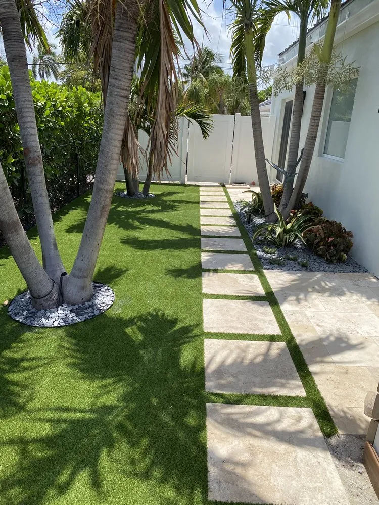 Top-rated garden landscaping experts serving Pompano Beach, FL - KMJ Lawn and Landscape