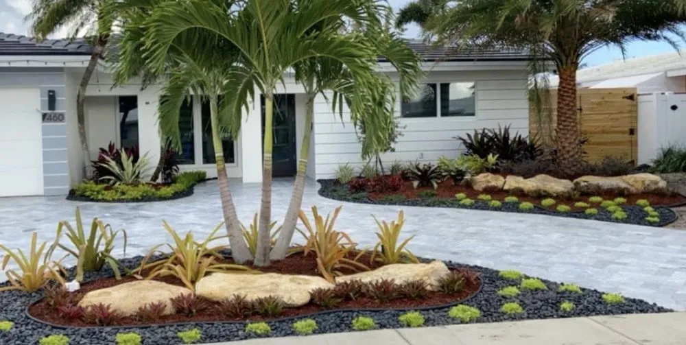 Trusted yard cleanup service for homes in Pompano Beach, FL by KMJ Lawn and Landscape